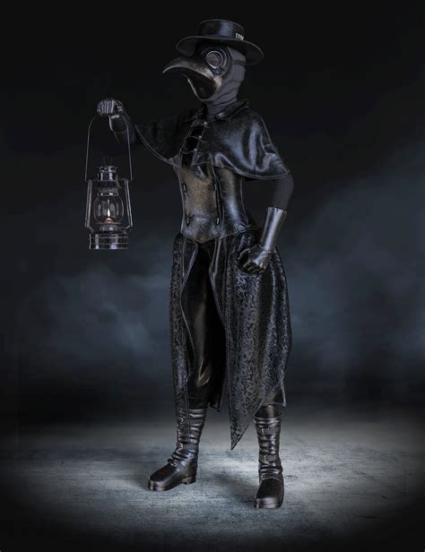 Female Plague Doctor Costume