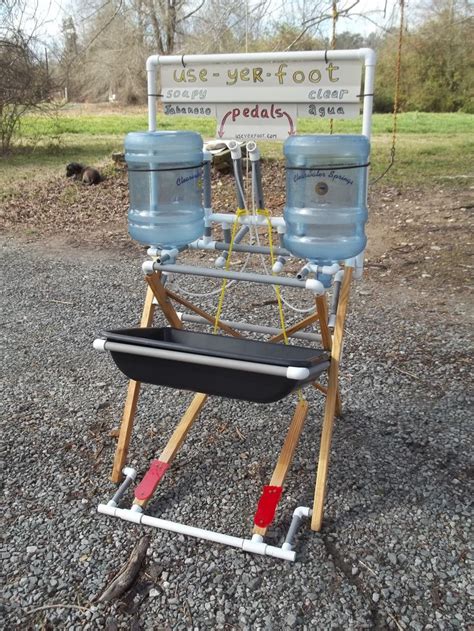 Saxapahaw Farm Created Hand Washing Station Hand Washing Station