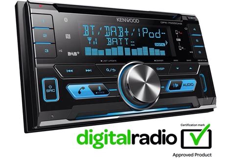 Kenwood Dpx Dab Bluetooth Dab Car Radio Stereo Cd Mp Usb Aux In