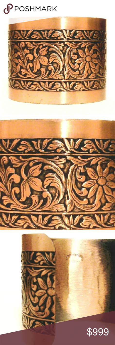 ᴄᴏᴘᴘᴇʀᴄʀᴀғᴛ ɢᴜɪʟᴅ ᴠɪɴᴛᴀɢᴇ ᴄᴏᴘᴘᴇʀ ᴄᴜғғ Coppercraft Guild Cuff