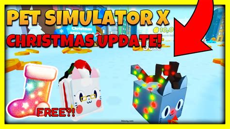 Pet Simulator X CHRISTMAS EVENT Leaks Info HUGES PETS YouTube