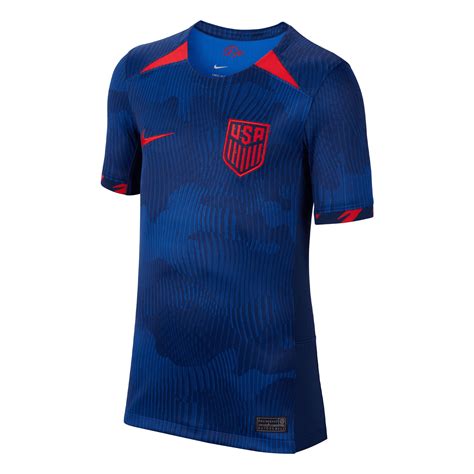 Nike Kids Usa 202324 Away Jersey Royalred Azteca Soccer