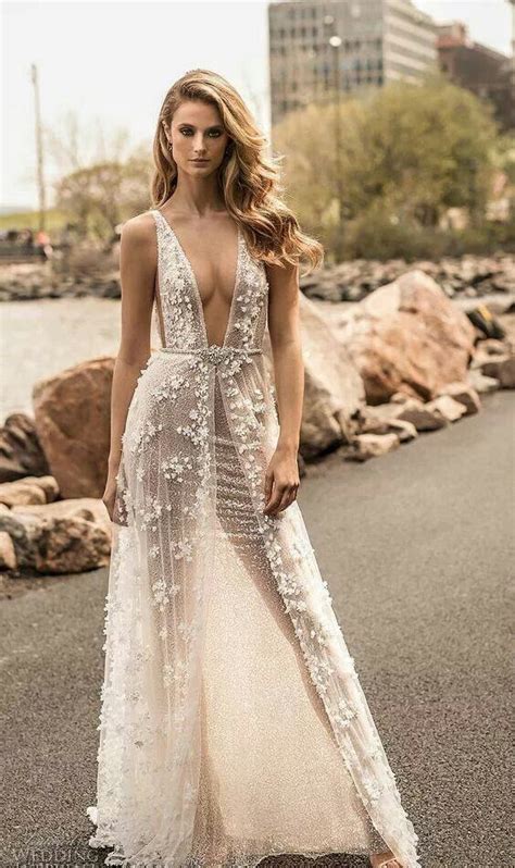 Naked Wedding Dresses For Daring Brides Weddingomania
