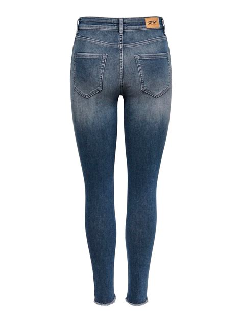 Onlblush Life Mid Ankle Skinny Fit Jeans Mittelblau Only®