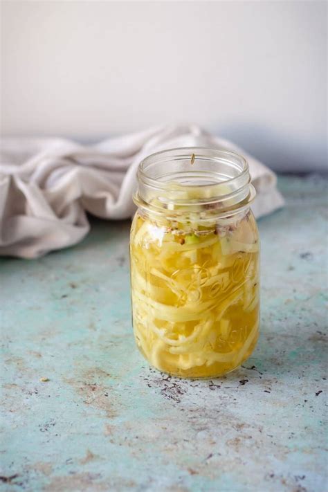 Quick Pickled Banana Peppers, refrigerator gold | Blossom to Stem