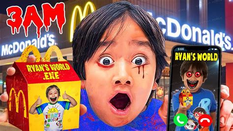 Don T Order Ryan S World Exe Happy Meal From Mcdonalds At Am Youtube