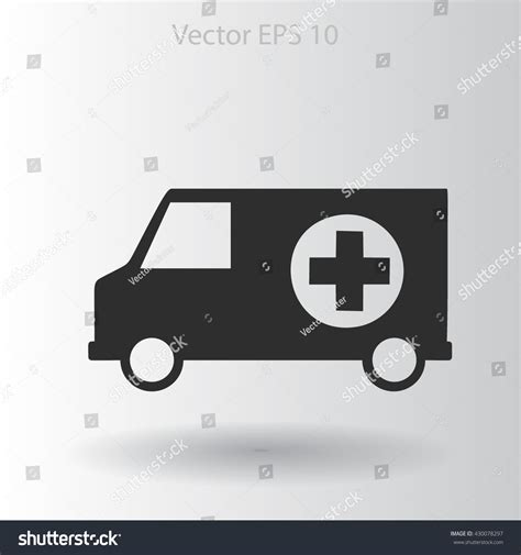 Ambulance Vector Illustration Stock Vector (Royalty Free) 430078297 ...