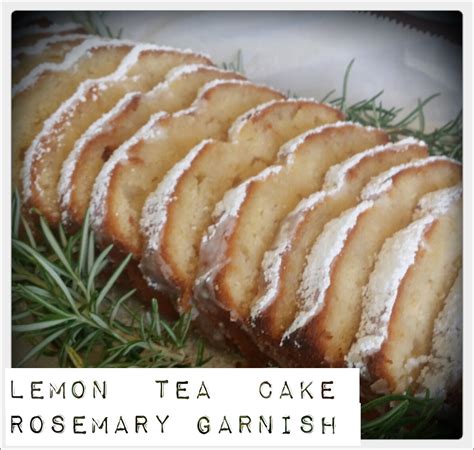 Lemon Tea Cake – Chef Ken's Catering