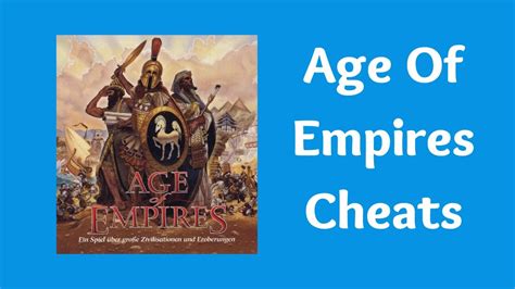 Age Of Empires Cheats List [Working Codes]