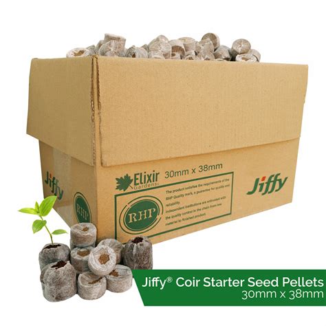 Jiffy 7 C Coir Pellets Organic Peat Free Hydroponic Seed Propagation