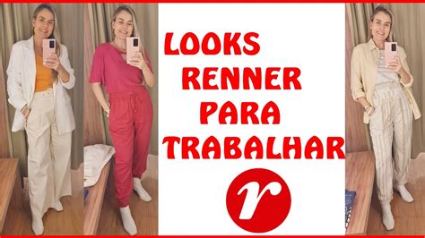 Provador Renner Looks Renner Para Trabalhar Youtube