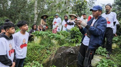 Rangkul Para Petani Muda Orang Muda Ganjar Jabar Gelar Pelatihan