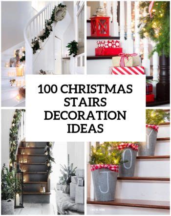 Awesome Christmas Stairs Decoration Ideas Digsdigs