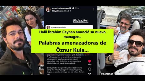 Halil Brahim Ceyhan Anunci Su Nuevo Manager Palabras Amenazadoras