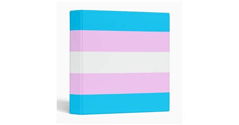 Trans Pride Binder Zazzle