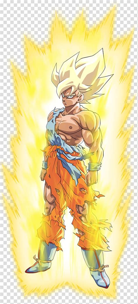 Goku Ssj Namek Ssj Toriyama Aura Palette Transparent Background