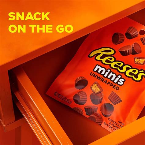 Reese S Minis Unwrapped Peanut Butter Cups 90g DealzDXB