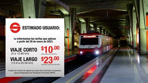 Tarifa Tren Suburbano Sube a partir del 29 de enero de 2023 Unión EDOMEX