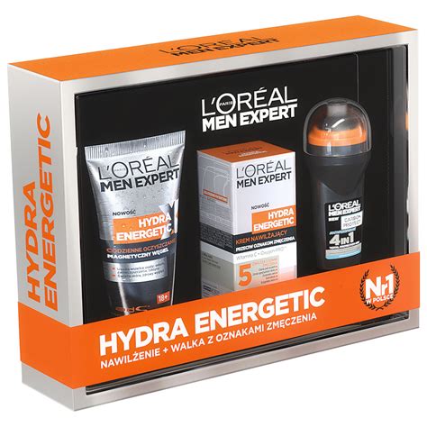 L oreal Paris Men Expert Hydra Energetic zestaw kosmetyków 3 szt