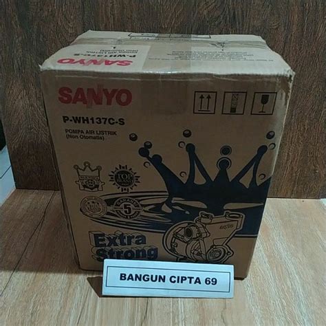 Jual Pompa Sanyo Non Otomatis Pwh C Shopee Indonesia