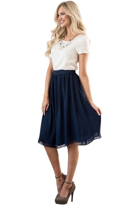 Gorgeous So Feminine And Knee Length Its The Perfect Skirt Great Choice For Lds Sister