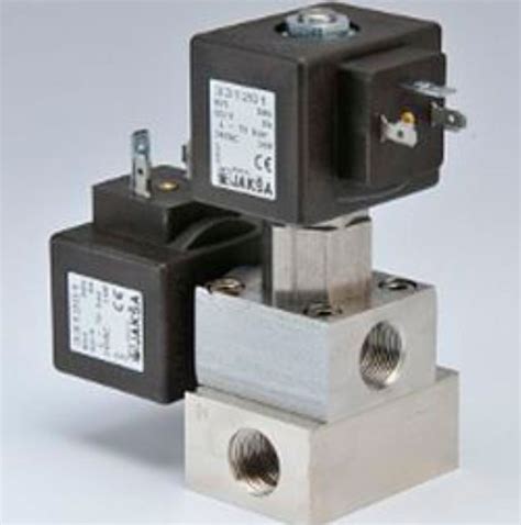 Vorgesteuertes Magnetventil Bv Jaksa Solenoid Valves Wege No