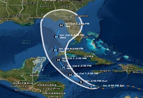 Quintana Roo En Alerta Azul Por Tormenta Tropical “ian”