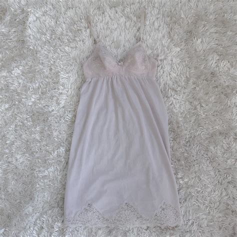 Vintage Japanese Lingerie Babydoll Slip Dress Depop
