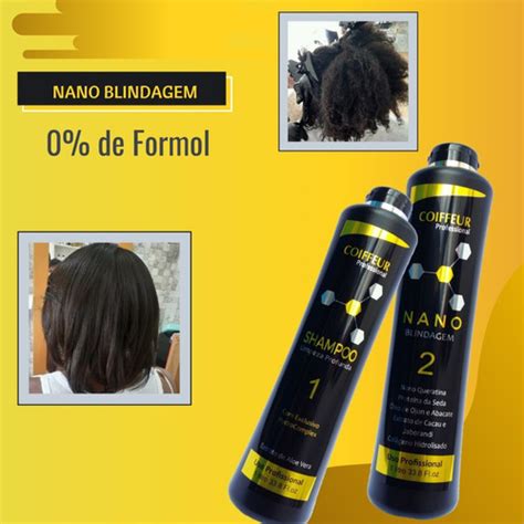 Progressiva Blend De Amino Cidos Nano Blindagem Kit X