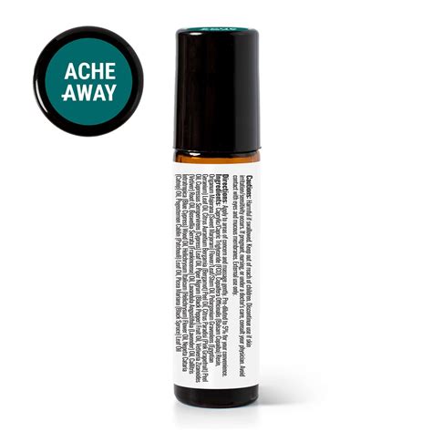 Ache Away Pre Diluted Essential Oil Roll On Plant Therapy