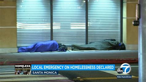 Santa Monica Declares Local Emergency On Homelessness