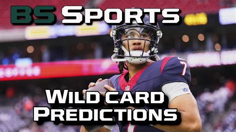 Nfl Wild Card Predictions Youtube