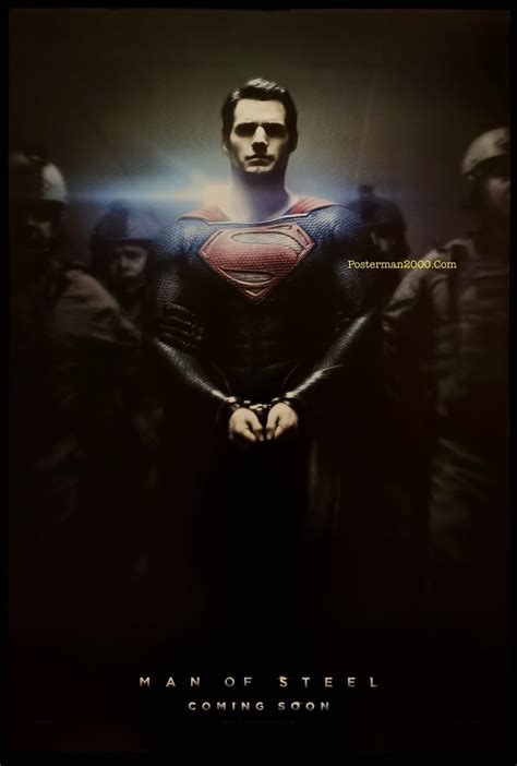 Superman Man Of Steel บุรุษเหล็กซูเปอร์แมน แบบที่ 2 Posterman 2000