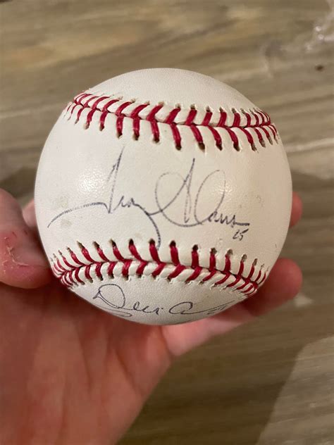 Blue Jays Bobbleheads Signed Ball Rtorontobluejays