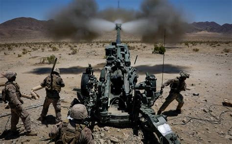 DVIDS - Images - Marines fire artillery during Integrated Training ...