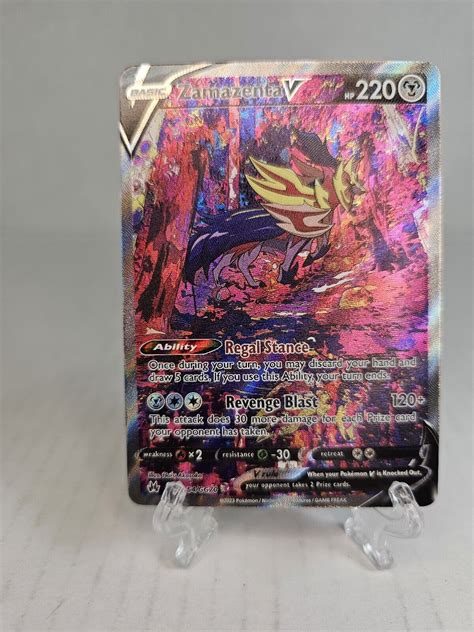 Zamazenta V Crown Zenith Galarian Gallery Gg Gg Holo Ultra Rare