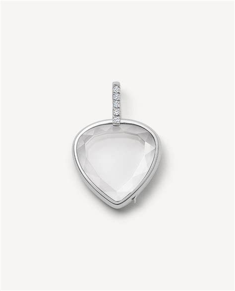 White Gold Lockets Necklaces Lockets Loquet London