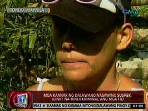 Oras Mga Kaanak Ng Nasawing Suspek Iginiit Na Di Kriminal Ang