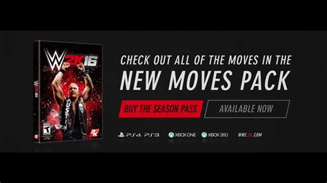 WWE 2K16 New Moves Pack DLC details revealed | WWE