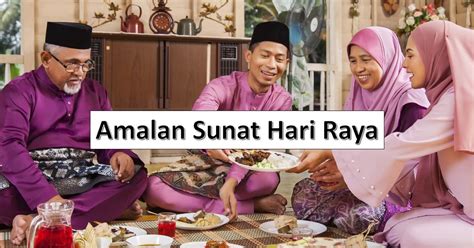 10 Amalan Sunat Hari Raya Aidilfitri Perlu Anda Tahu