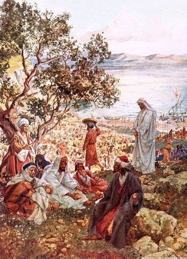 Feeding The Multitude Bible Artwork Bible Pictures Jesus Feeds The