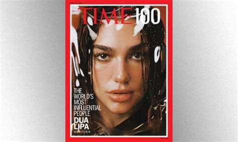 Dua Lipa Named One Of Time100s Most Influential People Worldwide We News