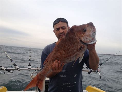 Nick With Snapper On Savwinch Boat Savwinch Boat Anchor Winch Specialists