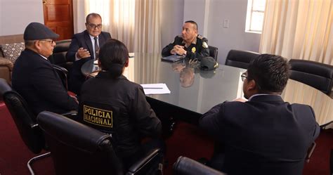 GEREDU Cusco y Policía Nacional del Perú Gerencia Regional de