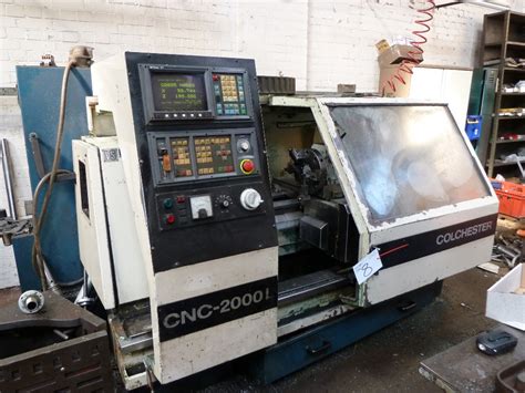 Colchester Cnc 2000l Lathe With Ge Fanuc Ot Control