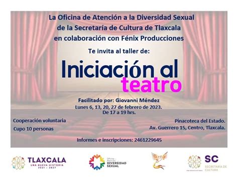 Taller De Iniciación Al Teatro • Escenario Tlaxcala