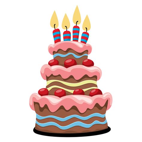 Birthday Cake Sticker Sticker Mania