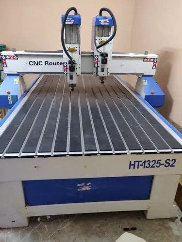 Axis Dual Head Cnc Wood Engraving Router Machine Kw At Rs