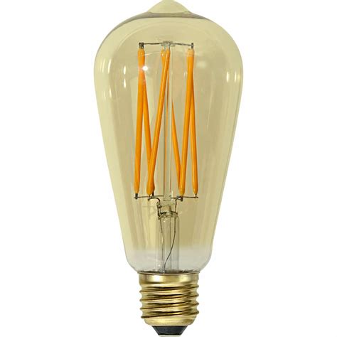 Led Filament Vintage Gold Edison Kolben Dimmbar Dimmbar Watt