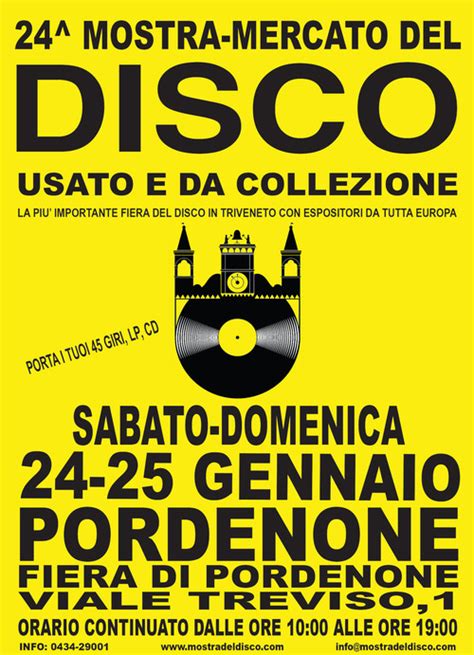 24 MOSTRA MERCATO DEL DISCO CD USATO E DA COLLEZIONE DEL FRIULI